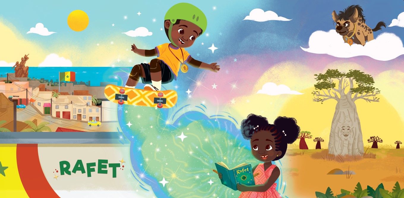RAFET Le livre - La découverte du livre magique